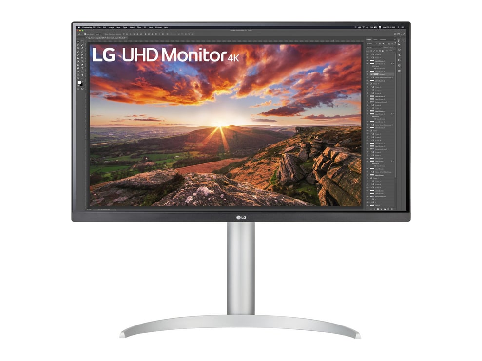 LG - 27" 27UQ850V-W 4K UHD 60Hz 4K/5K Monitors - White