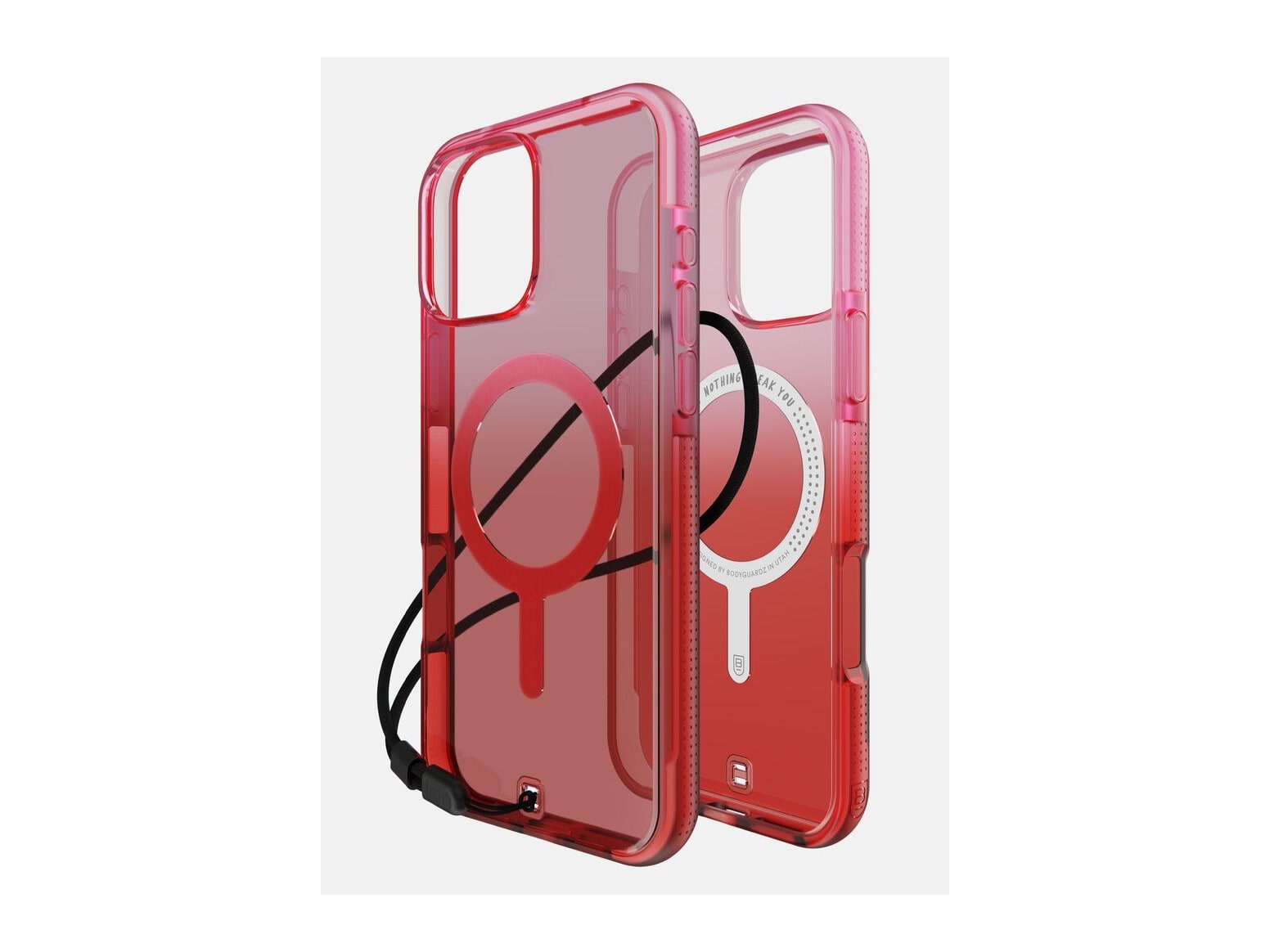 BodyGuardz - Ace Pro MagSafe iPhone 16 Pro Max - Orange/Ombre