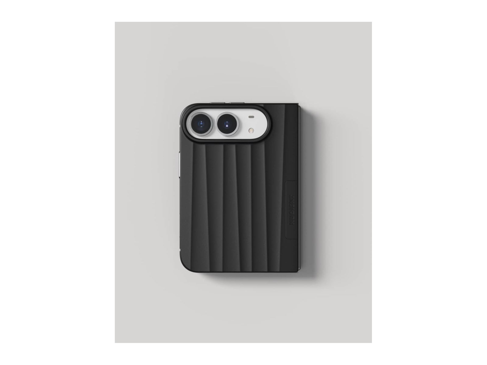 Nudient - Slice Case with MagSafe for iPhone Duo - Ink Black