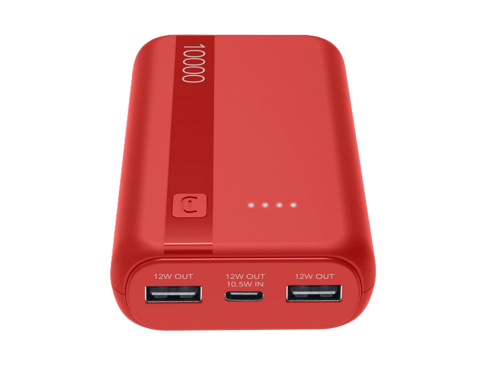 Cellularline - Essential 10000 mAh Red Power Banks