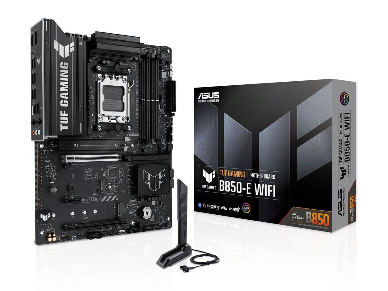ASUS - TUF Gaming B850-E WiFi Motherboards - PCI Express 5.0 x16