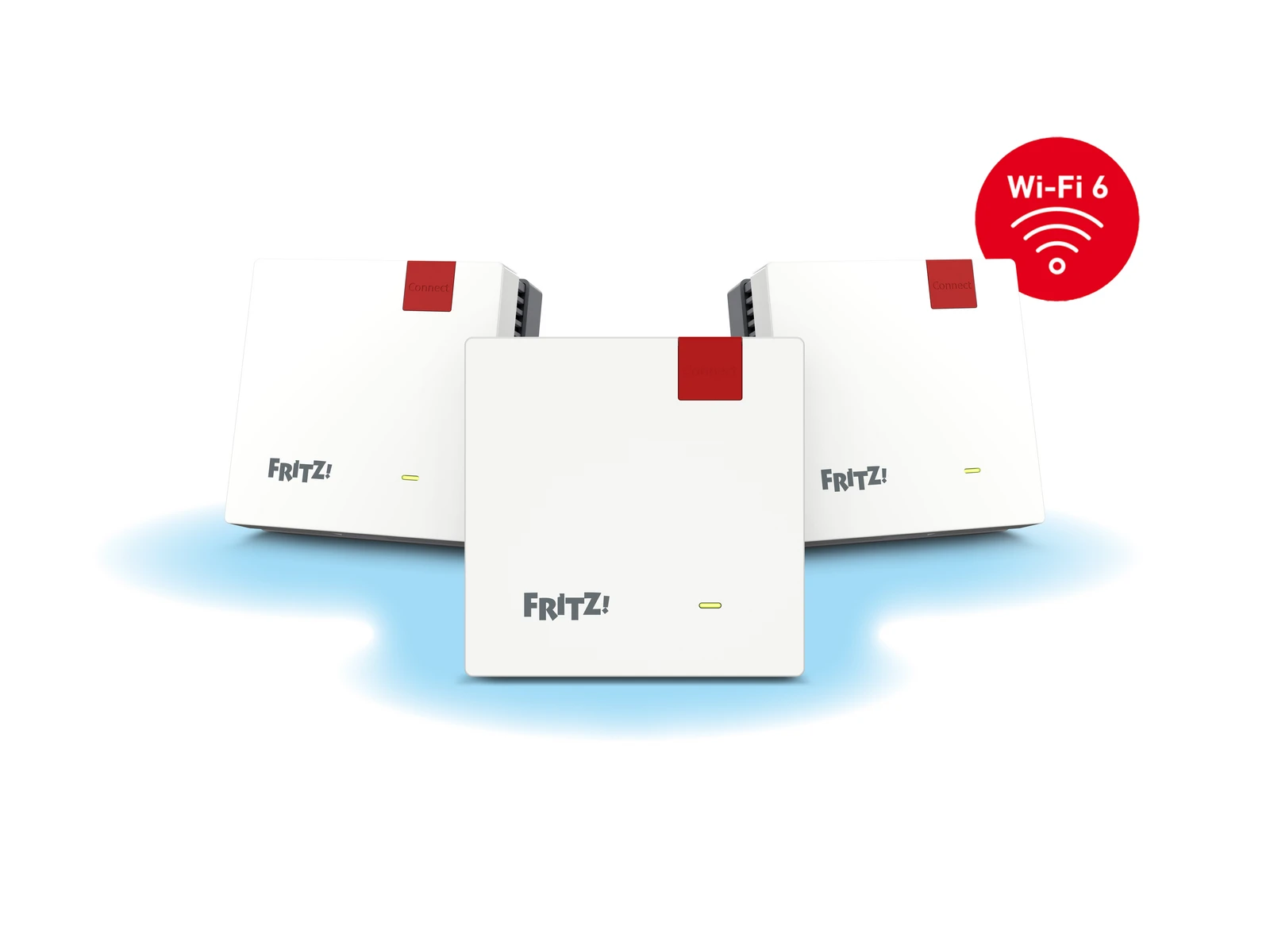 AVM - FRITZ!Mesh Set 1600 3-Pack Wi-Fi 6 Mesh Wi-Fi Systems (EU)
