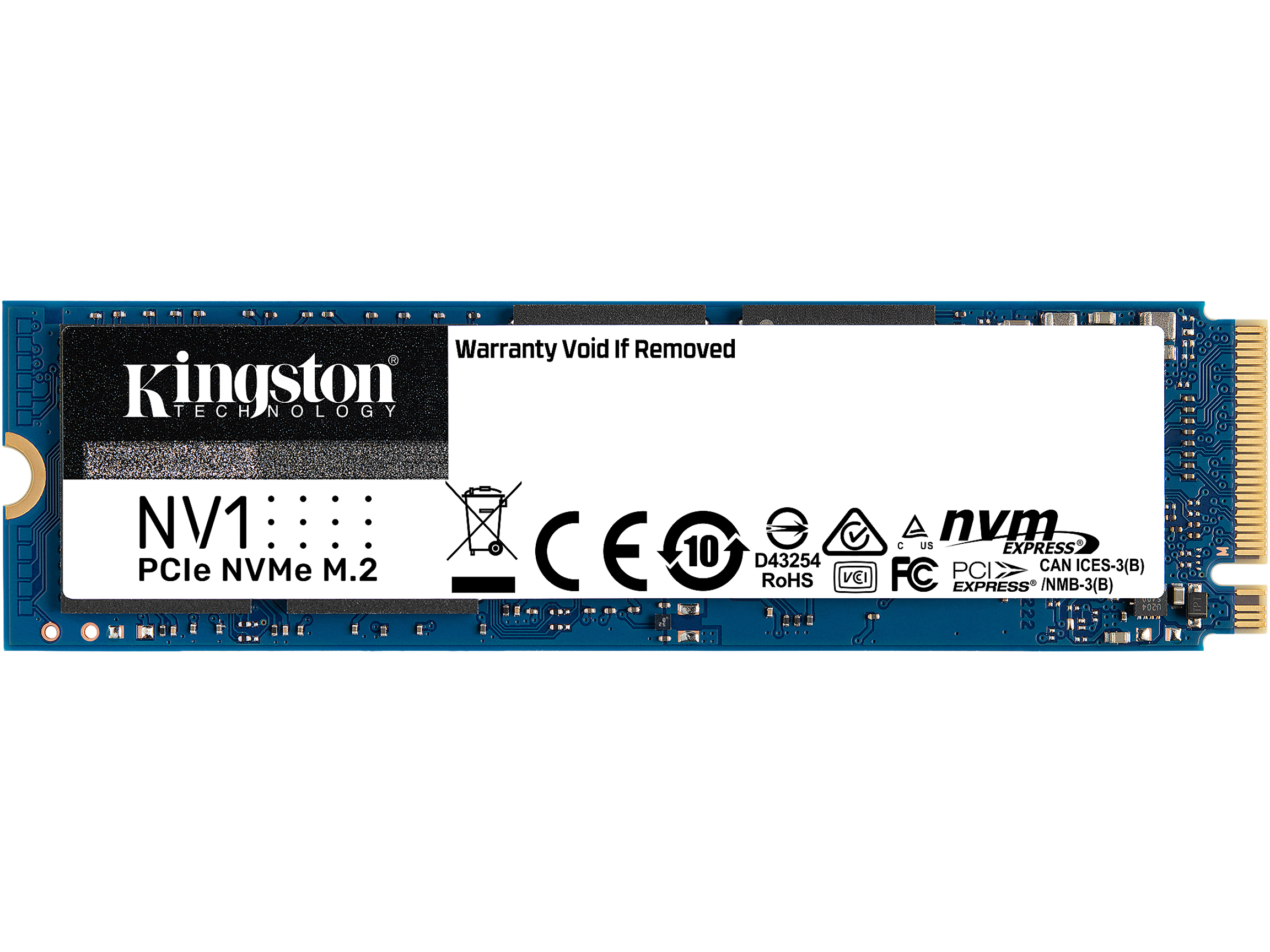 Kingston - NV1 2TB M.2 SSDs - PCI-Express 3.0 x4 NVMe
