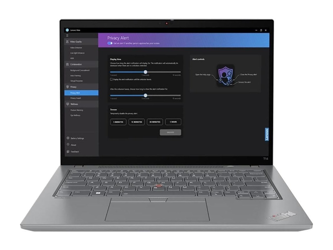 Lenovo - ThinkPad T14 Gen 4 (Intel) 14" - Intel Core i7-1355U chip - 32GB Memory - 1TB SSD - Gray