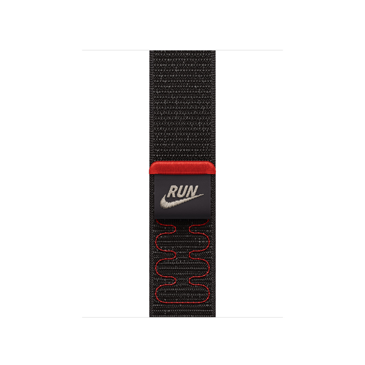 Apple - Apple Watch Nike Sport Loop - 42mm - Midnight Black