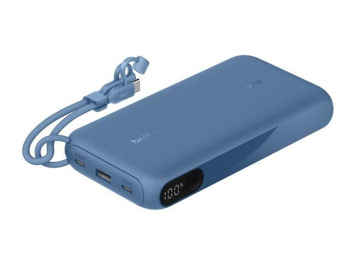 Belkin - BoostCharge Power Bank 20K with Display Blue Power Banks