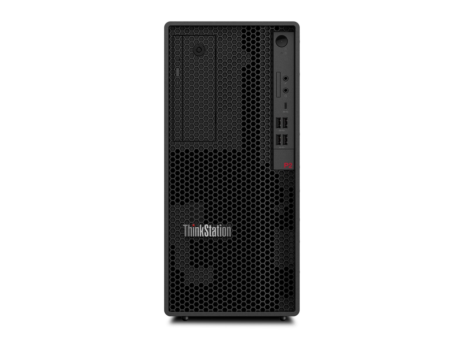 Lenovo - ThinkStation P2 Tower Gen 2 - Intel Core Ultra 9 285K chip - 64GB Memory - 1TB SSD - Black