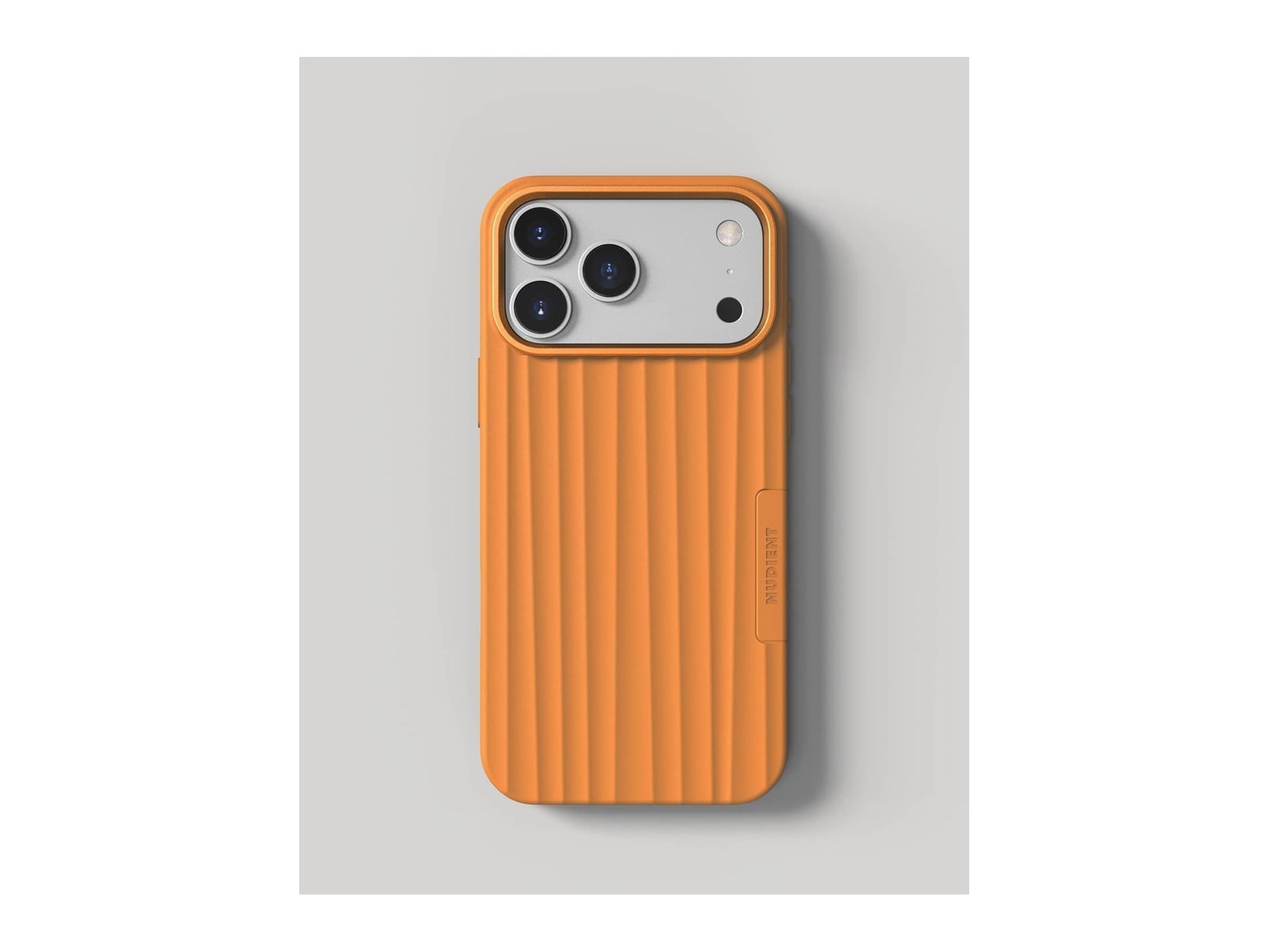Nudient - Bold Case with MagSafe for iPhone 18 Pro Max - Magma Orange