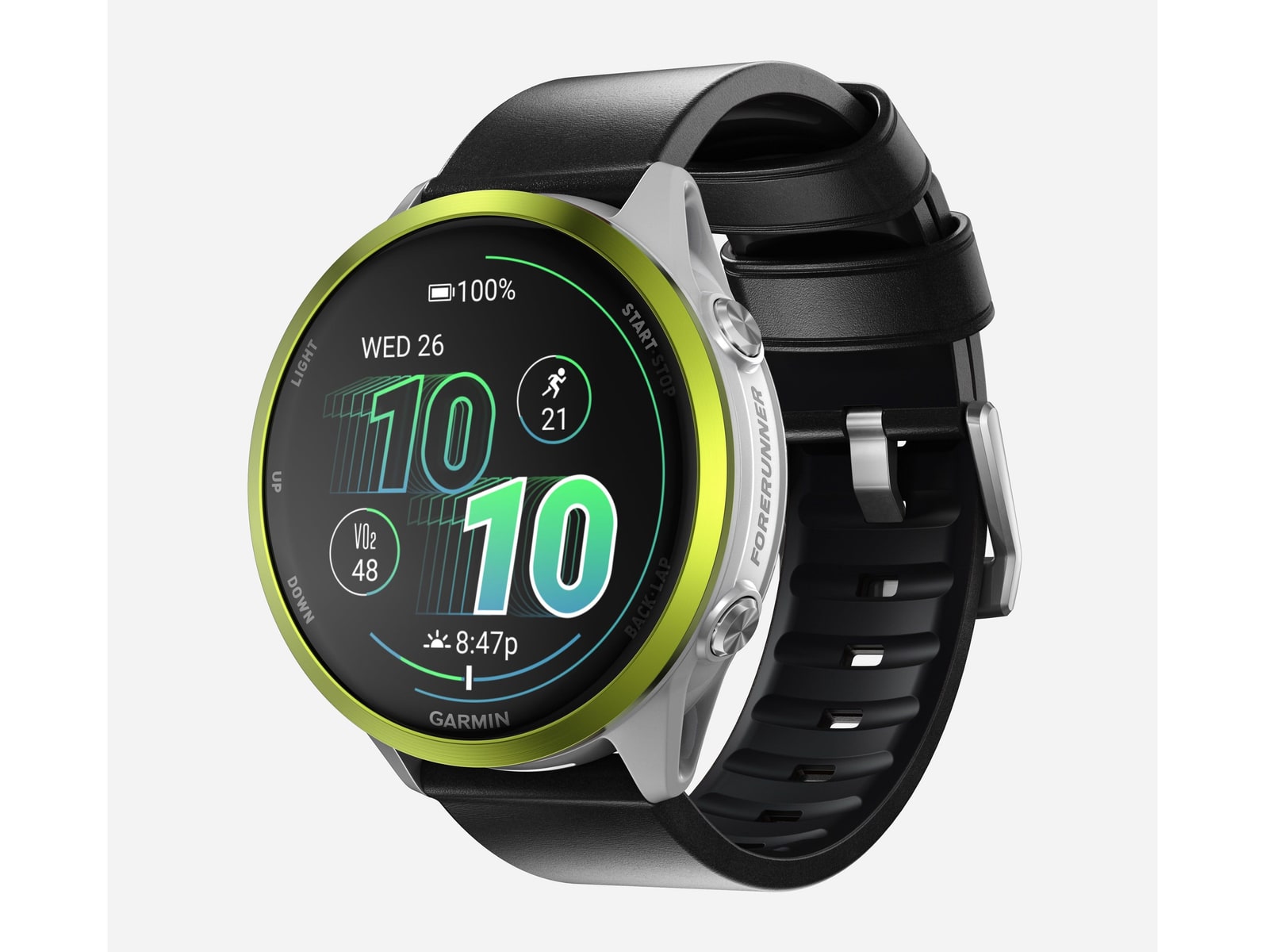 Nomad - Active Band Pro - 22mm Quick Release - Black Horween - Silver Hardware