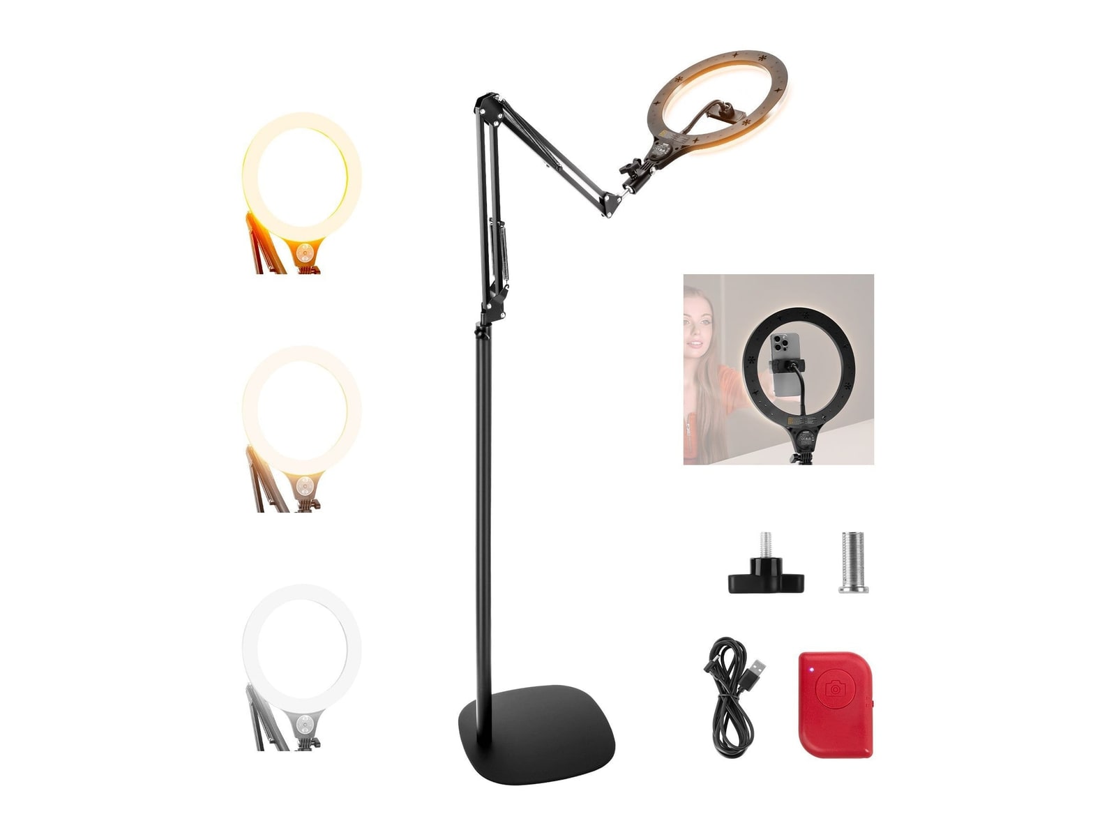 Neewer - N44 10" 10W Ring Light Camera Accessories