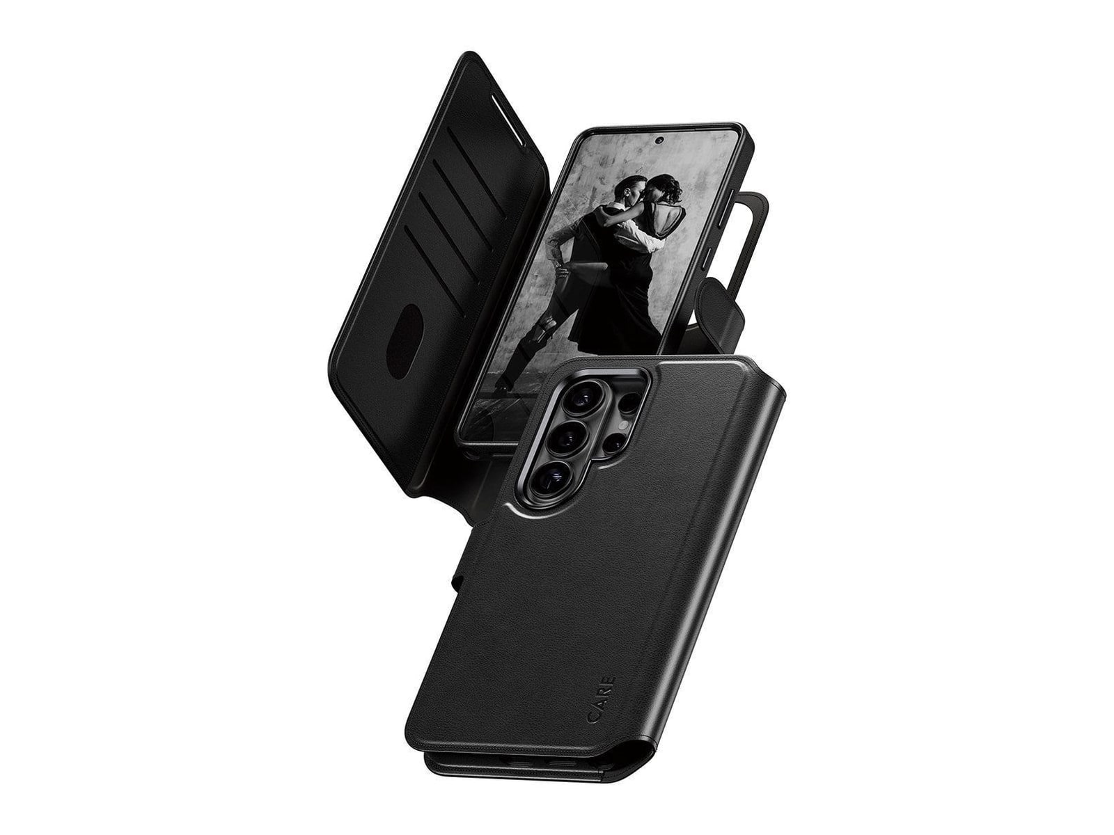 PanzerGlass - CARE Tango 2-in-1 Wallet Case w. Qi Samsung Galaxy S26 Ultra
