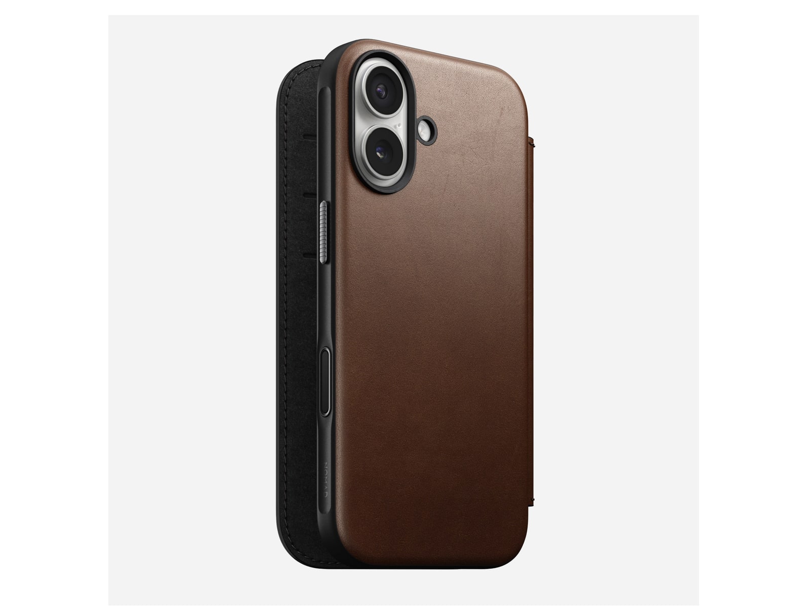 Nomad - Modern Leather Folio - iPhone 17 - Brown