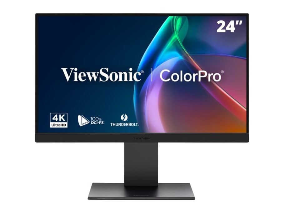ViewSonic - 24" VP2488-4K 4K UHD 60Hz 4K/5K Monitors