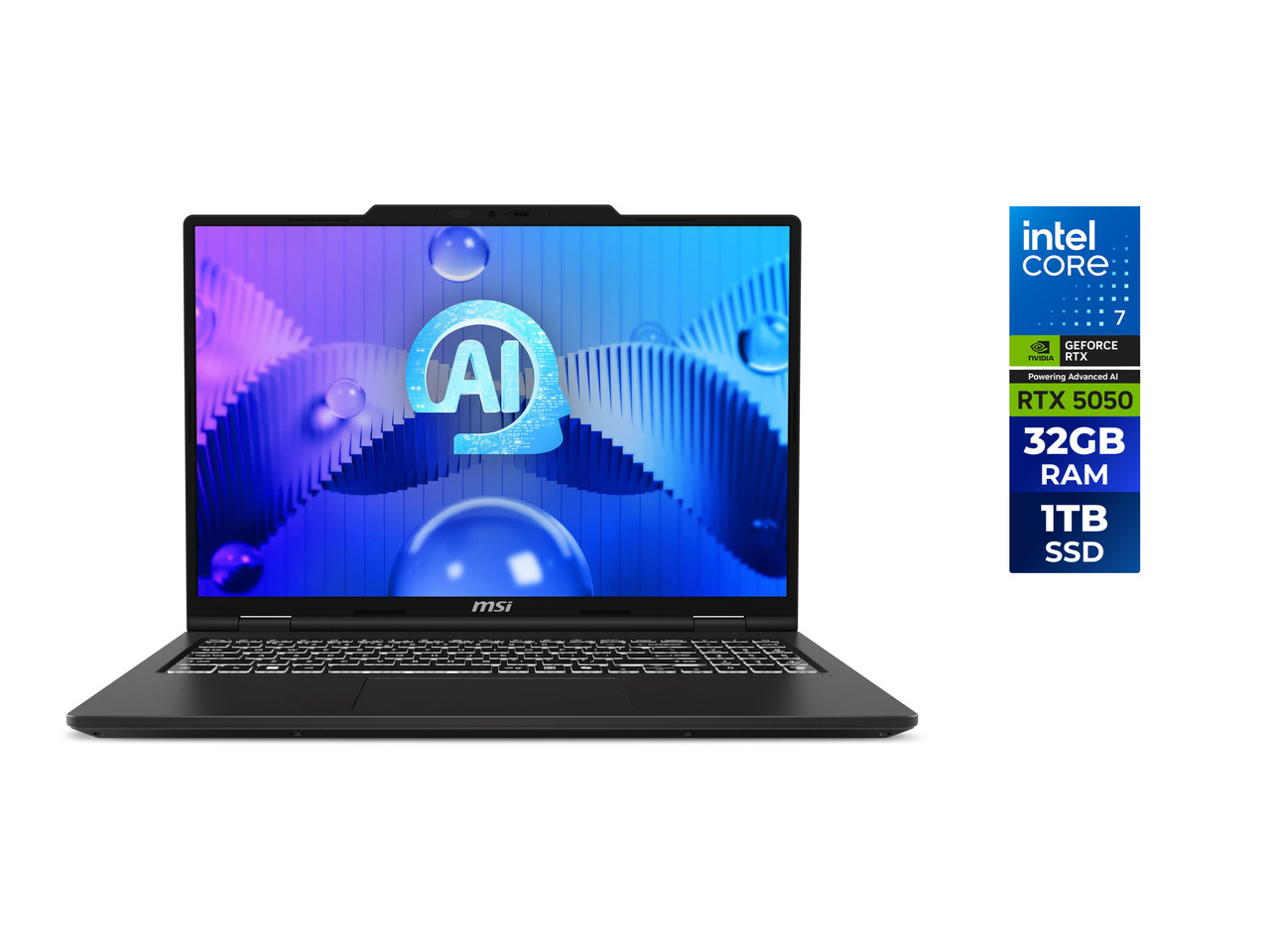 MSI - VenturePro 16 16" - Intel Core 7 240H chip - 32GB Memory - 1TB SSD - Solid Gray