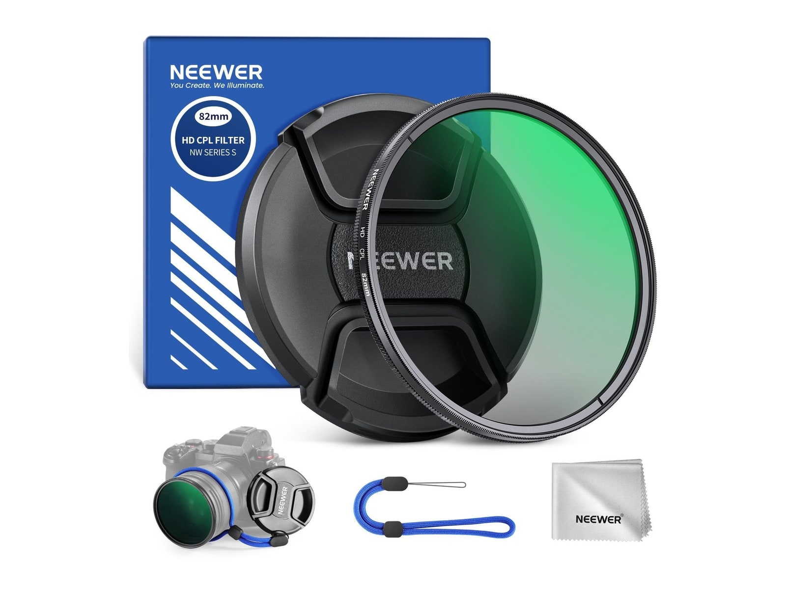 Neewer - CPL Filter with Lens Cap Camera Accessories