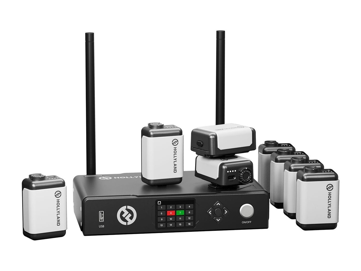 Hollyland - Wireless Tally System (8 Lights) Camera Accessories