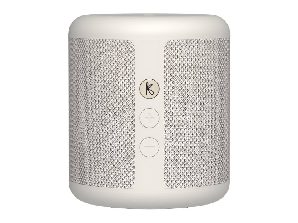 KREAFUNK - Karl Portable Speakers - Soft White