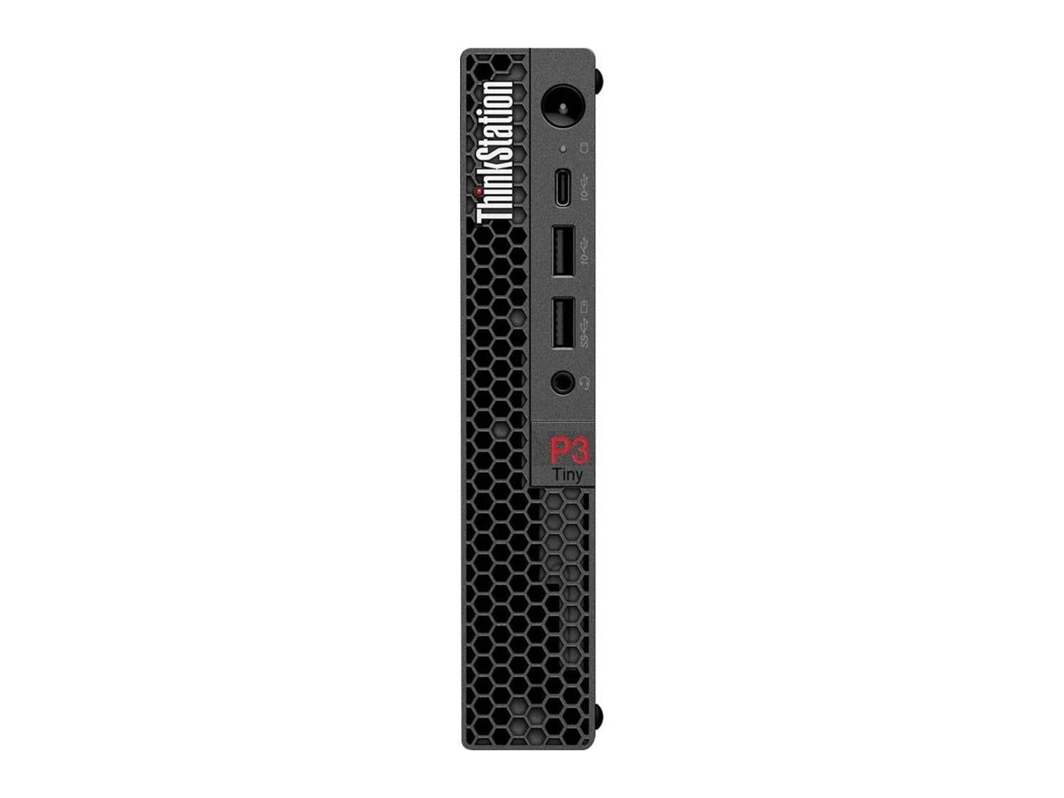 Lenovo - P3 Tiny - Intel Core i7-13700 chip - 16GB Memory - 512GB SSD - Black