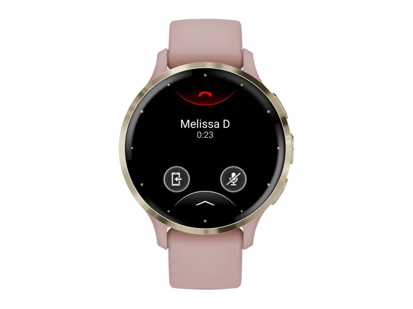 Garmin - Venu 3S Smart Watches - Dusty Rose/Soft Gold