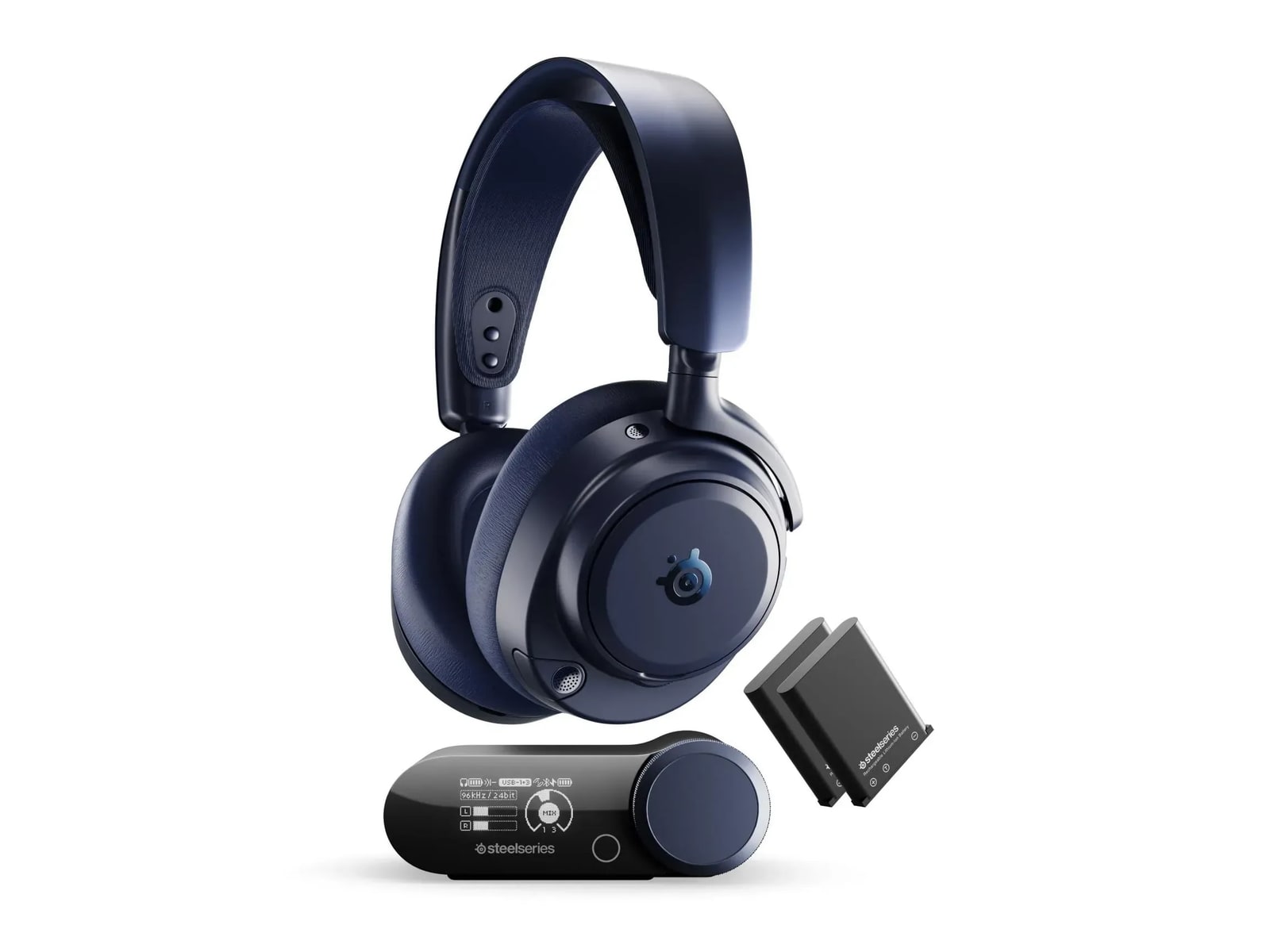 SteelSeries - Arctis Nova Pro Omni Over-Ear Headphones - Blue (EU)