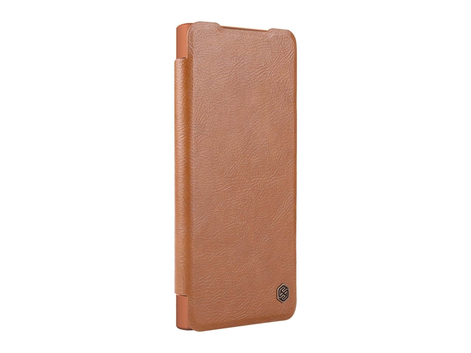 Nillkin - Qin CamProp Leather Case - Galaxy S24 - Brown