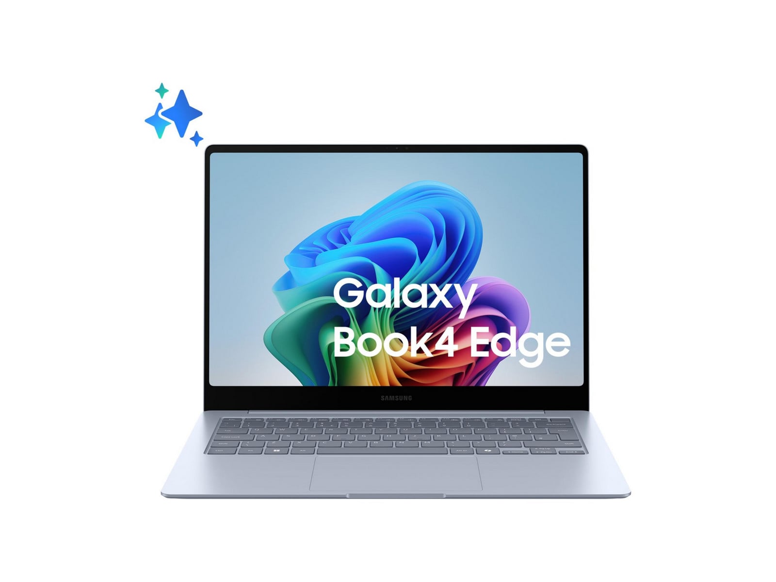 Samsung - Galaxy Book4 Edge 14" - Snapdragon X Elite X1E-80-100 chip - 16GB Memory - 512GB SSD - Sapphire