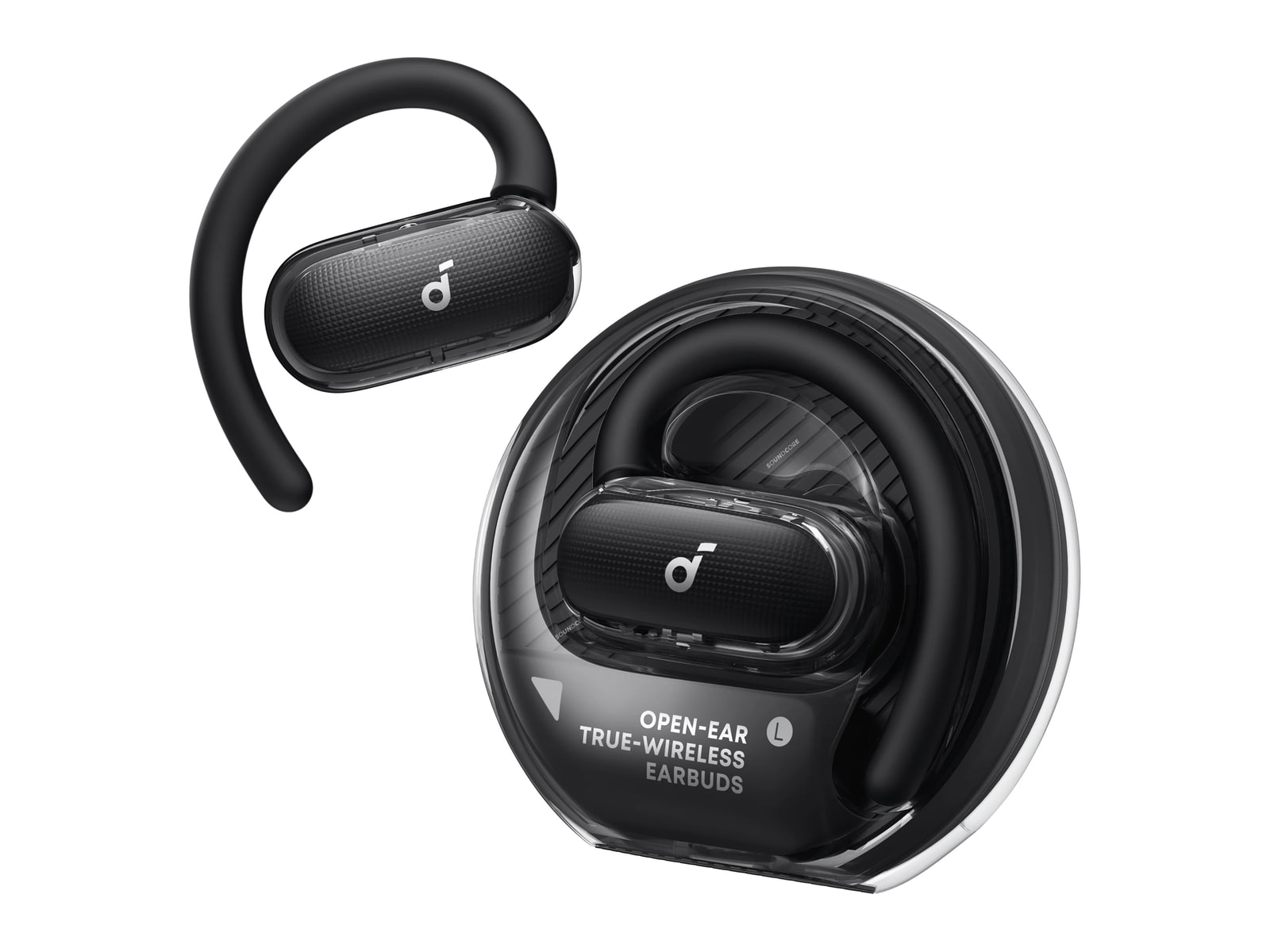 Soundcore - V40i Bluetooth True Wireless Earbuds - Black