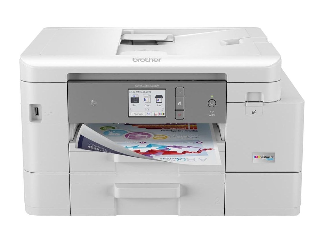 Brother - MFC-J4535DW Printers - White