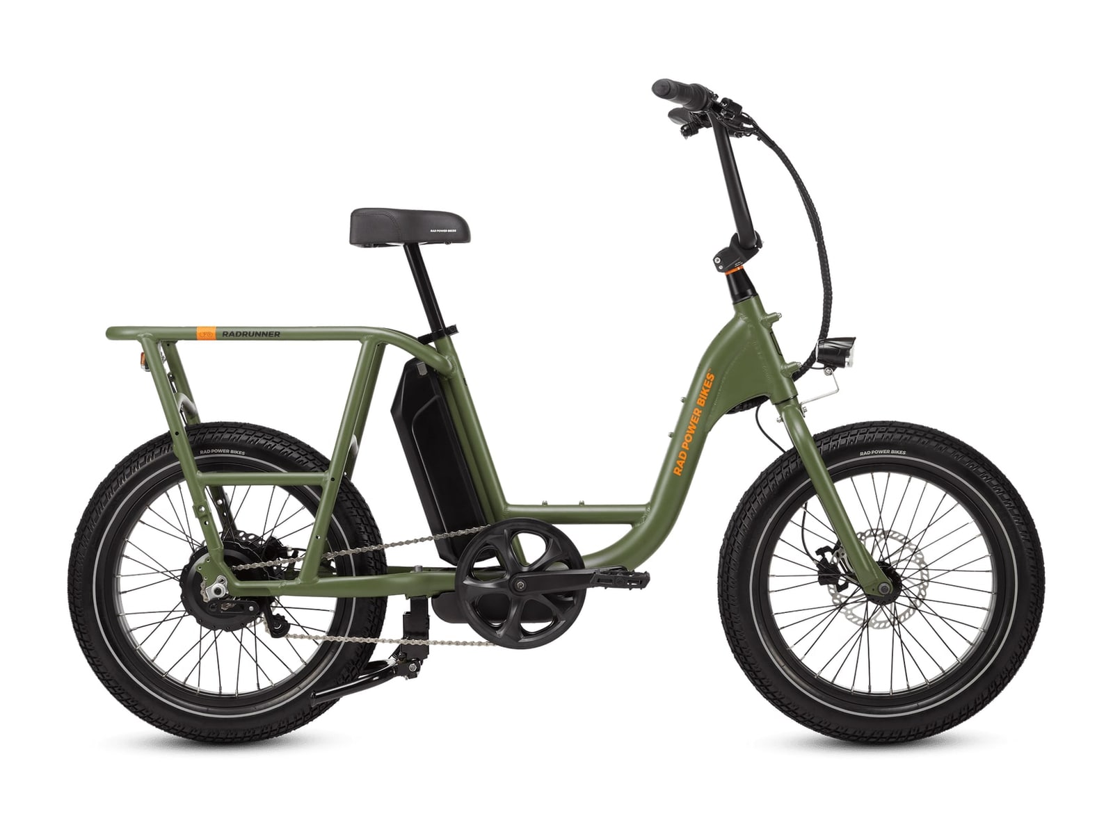 Rad Power Bikes - RadRunner Forest Green Electric Bikes