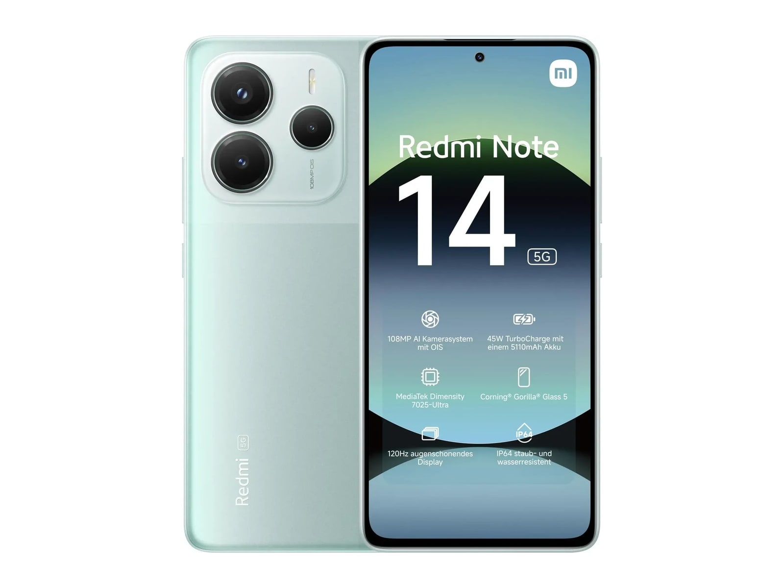 Redmi - Note 14 5G 256GB - Coral Green