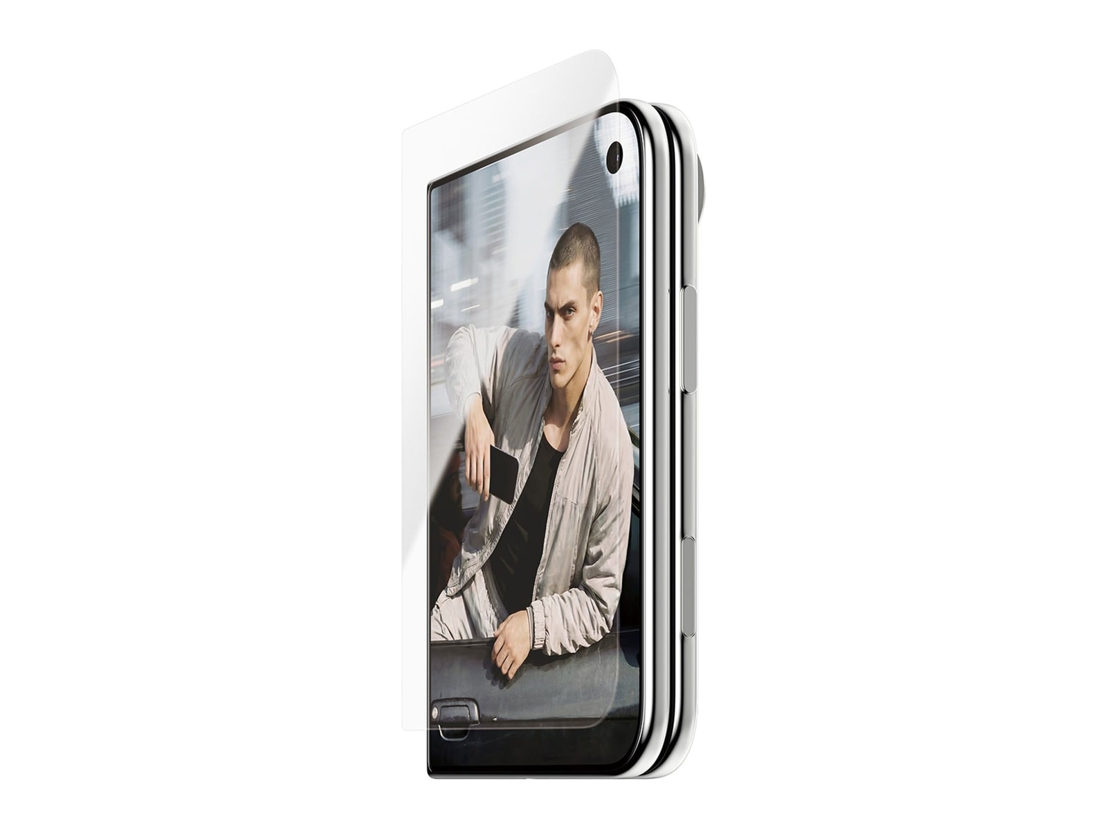 PanzerGlass - SAFE. Front Screen Protector iPhone Duo FRAME FIT w. EasyAligner