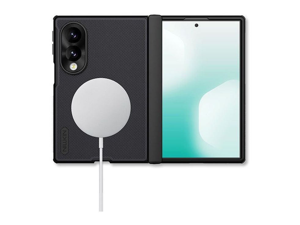 Nillkin - MagSafe Compatible Super Frosted Shield Fold Case - Galaxy Z Fold 8 - Matte Black