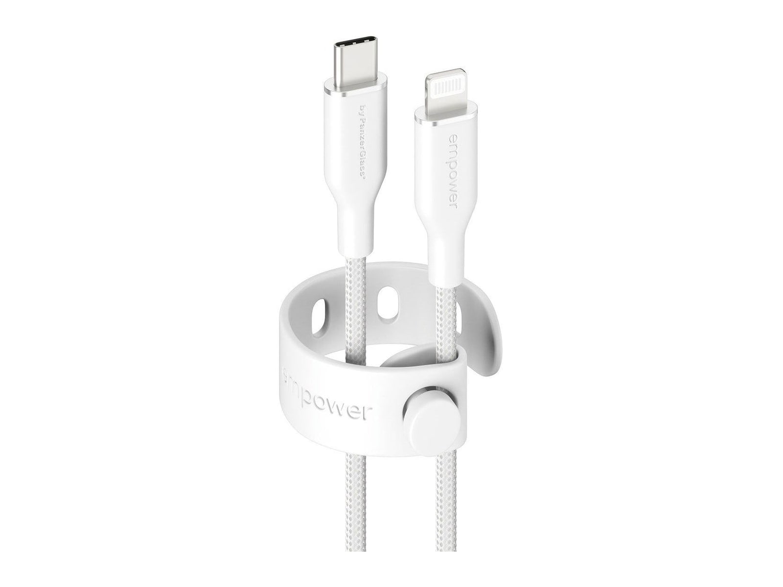 PanzerGlass - empower Racing 60W USB-C to Lightning Cable 1.2M Silver White USB-C Cables