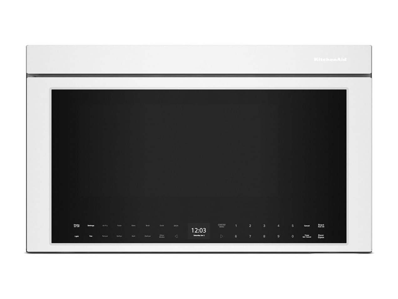 KitchenAid - Microwave Oven Over-The-Range White Microwaves
