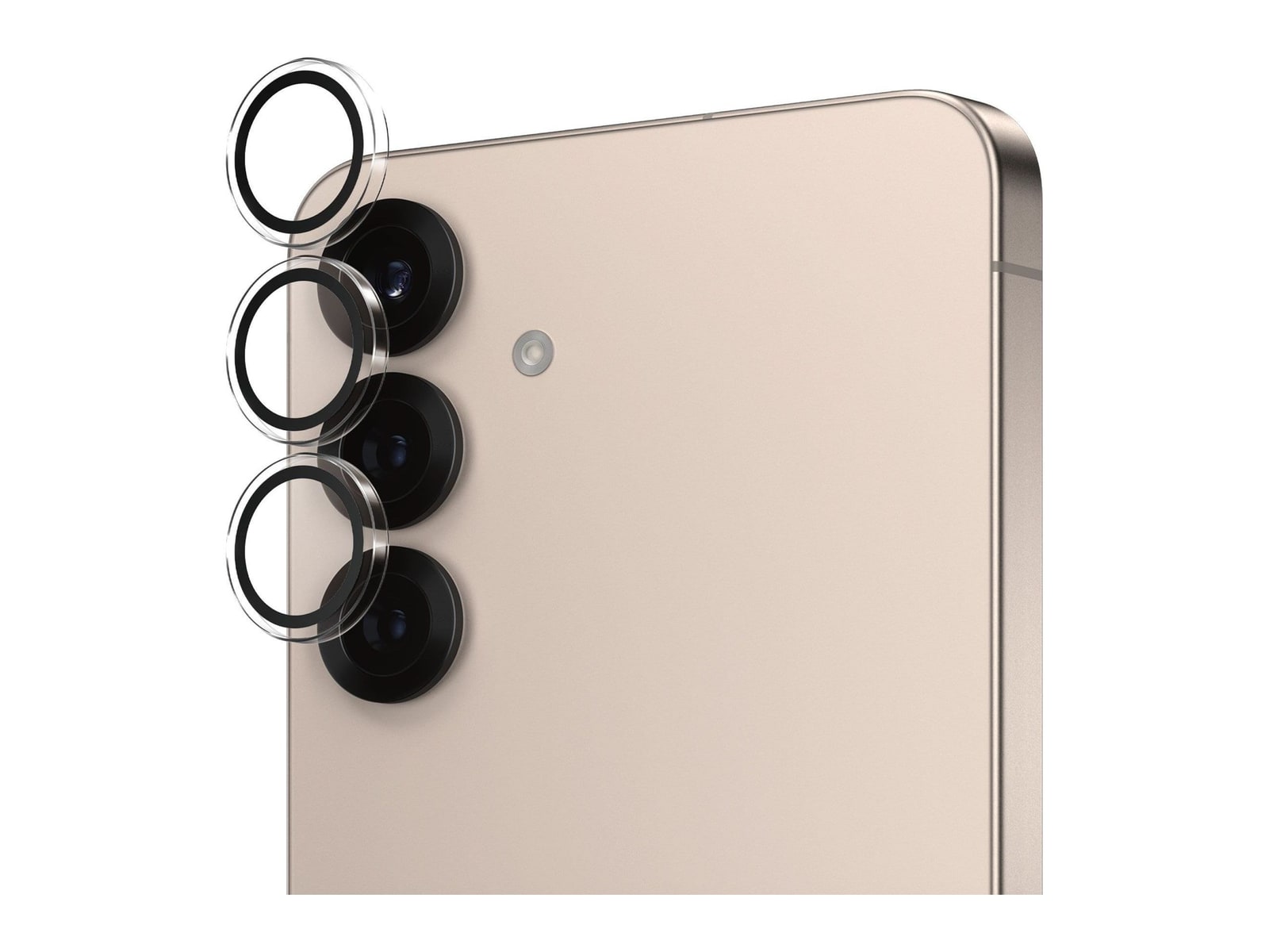 PanzerGlass - Hoops Camera Lens Protector Transparent Samsung Galaxy S25+