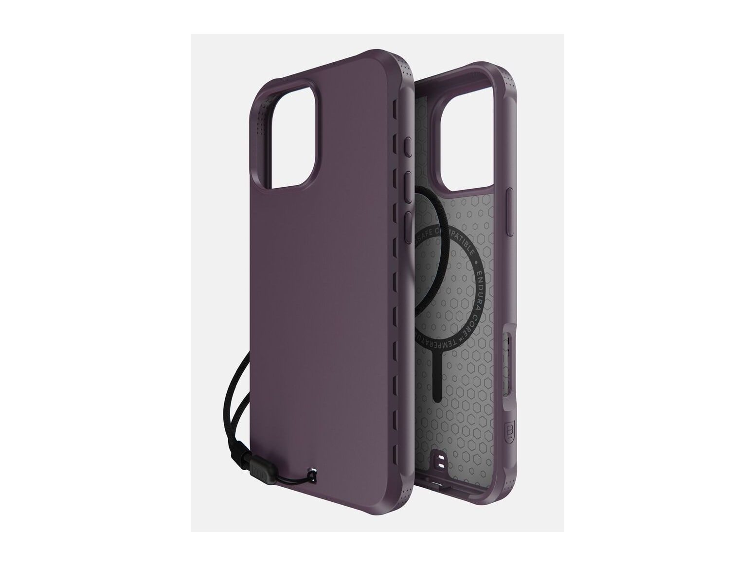 BodyGuardz - Paradigm Pro Heat Regulating iPhone 16 Pro Max - Plum