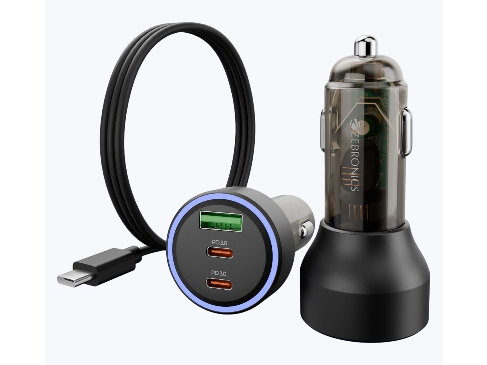 Zebronics - Zeb CC82 Car Chargers