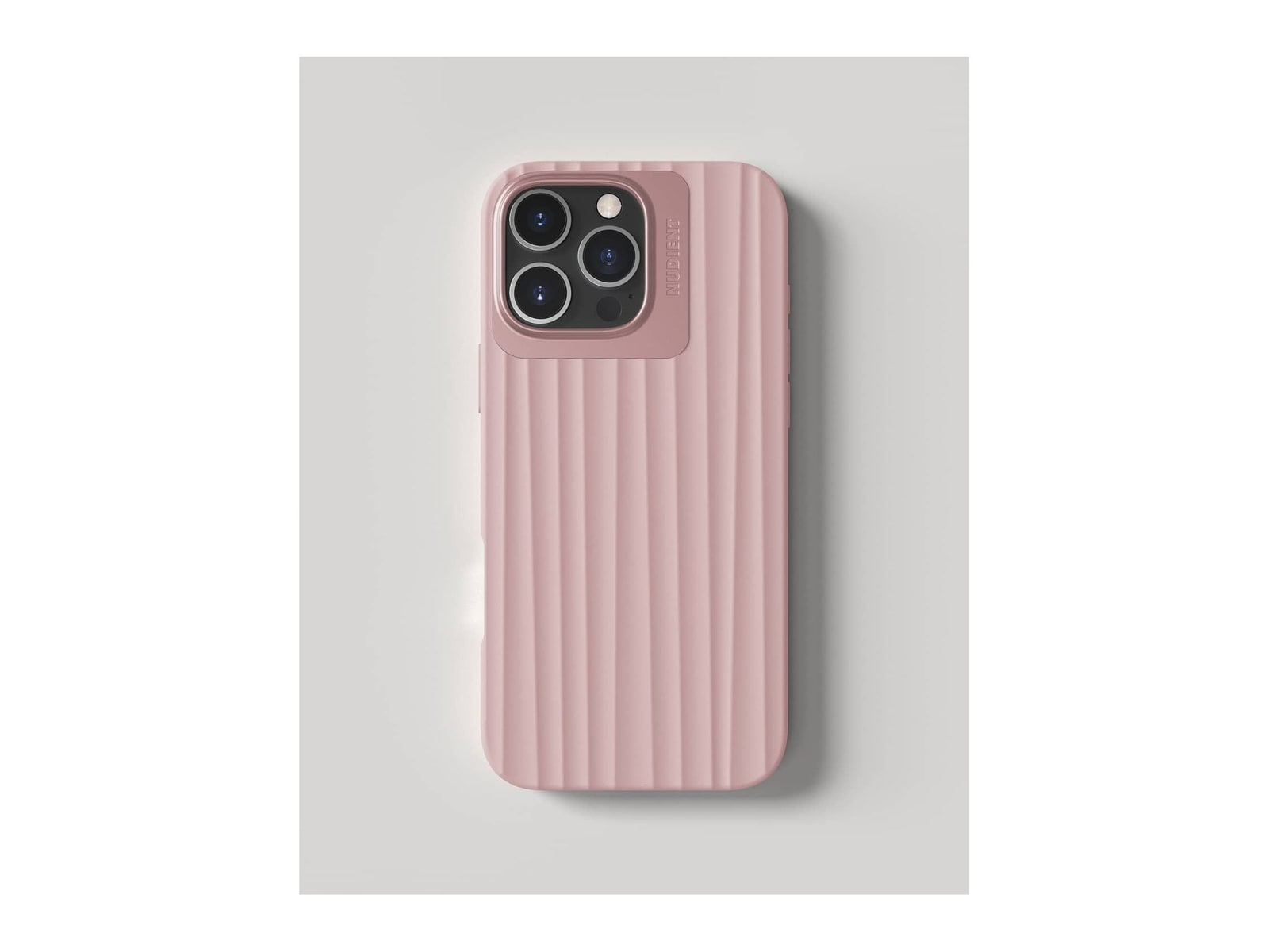 Nudient - Bold Case with MagSafe for iPhone 16 Pro Max - Dusk Pink