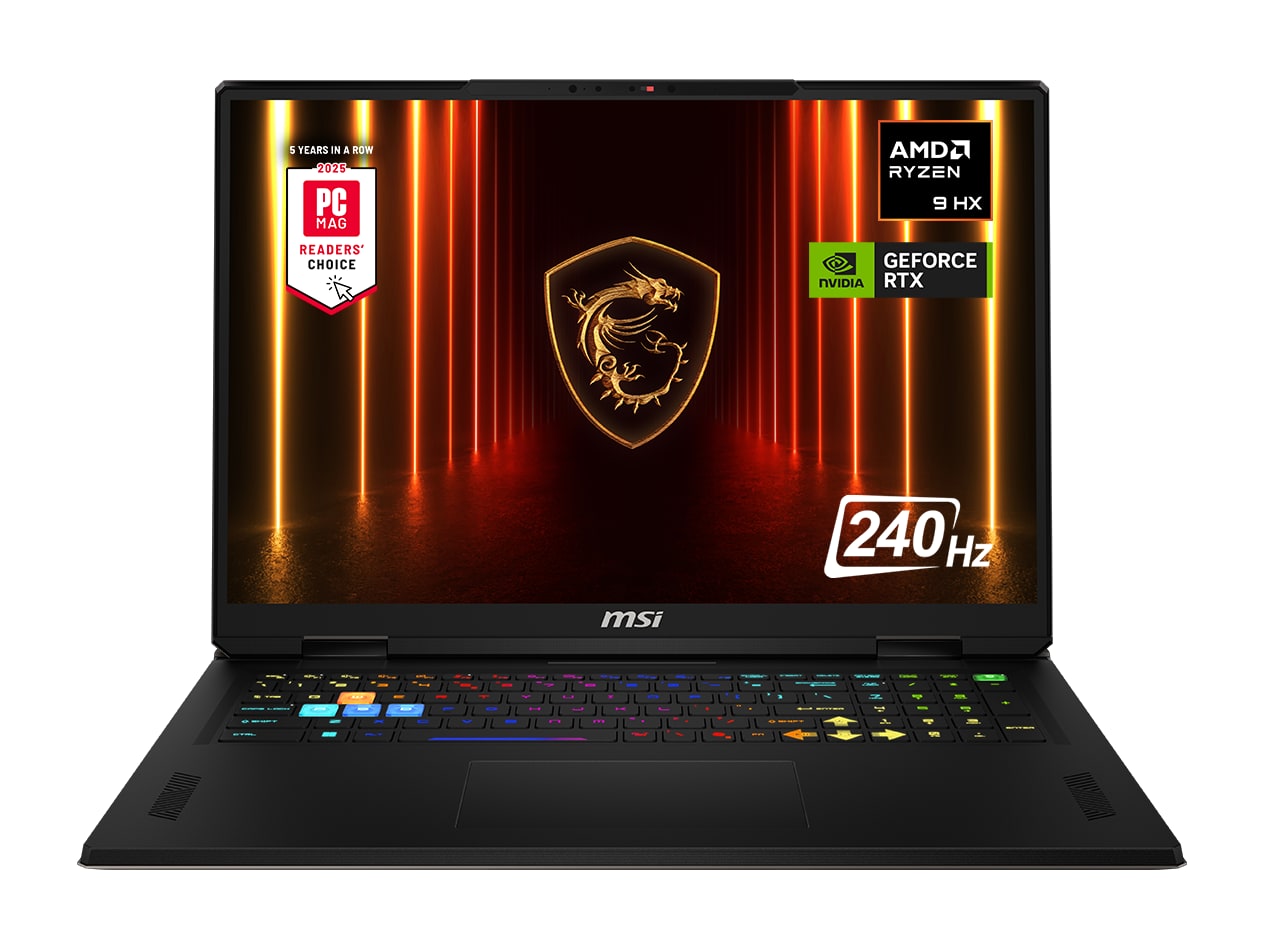 MSI - Vector A18 HX 18 inch - AMD Ryzen 9 9955HX chip - 32GB Memory - 1TB SSD - Cosmo Gray