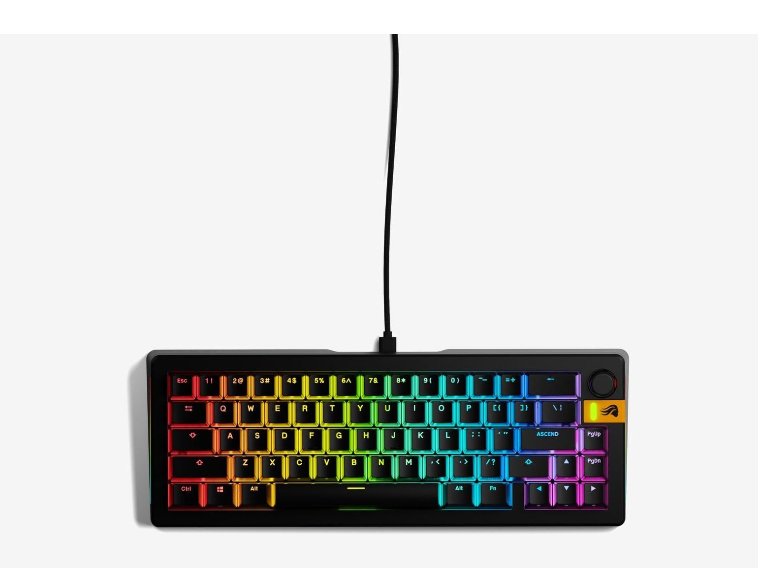 Glorious - GMMK 3 HE Prebuilt 65% Mechanical Keyboards - Black