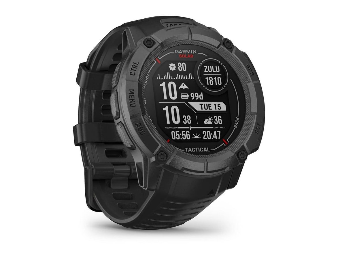 Garmin - Instinct 2X Solar Tactical Edition Smart Watches - Black