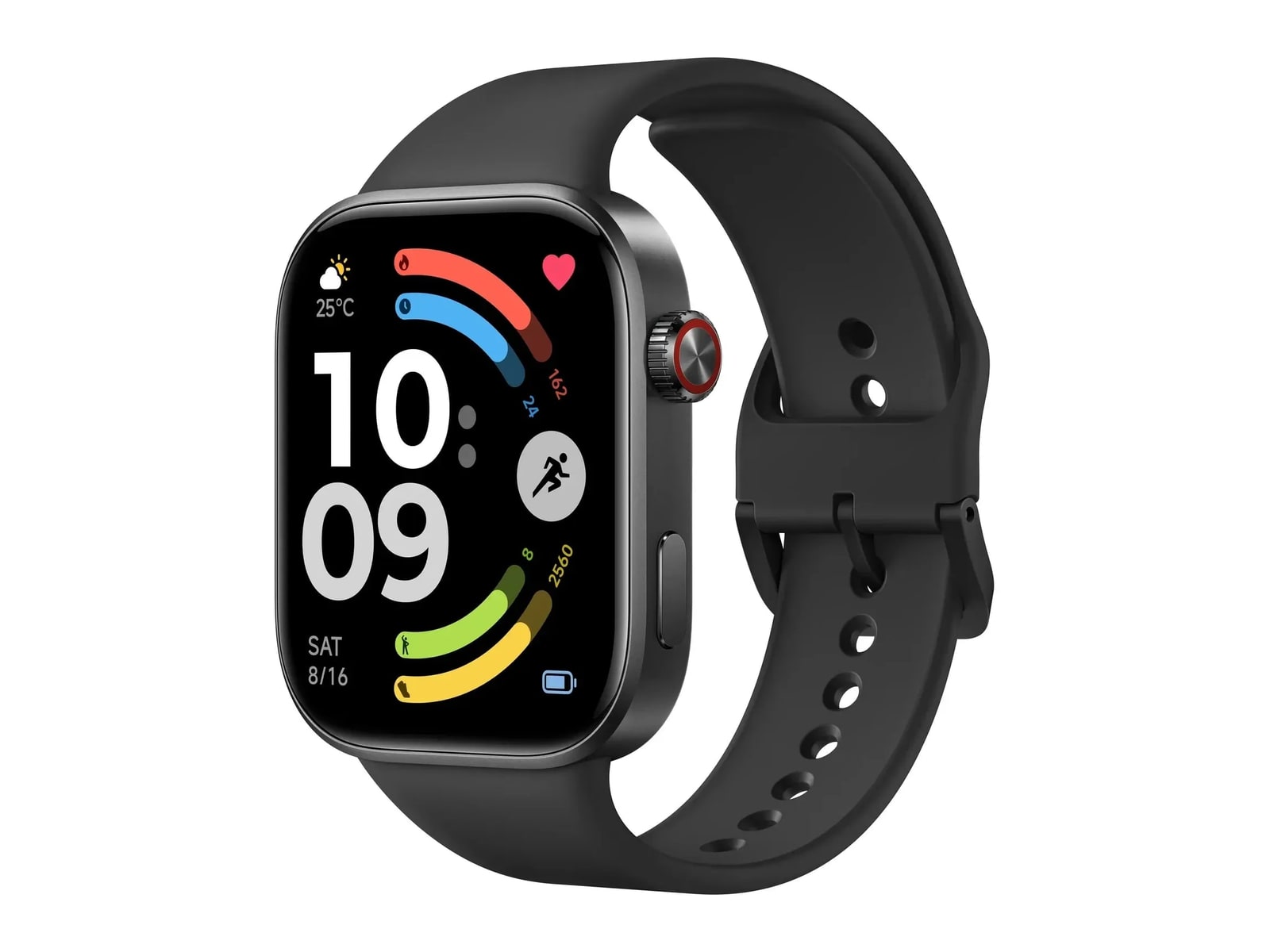 Redmi - Watch 6 Smart Watches - Obsidian Black