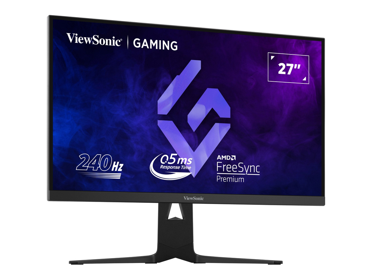 ViewSonic - 27" XG2736-2K QHD 240Hz Gaming Monitors - Black
