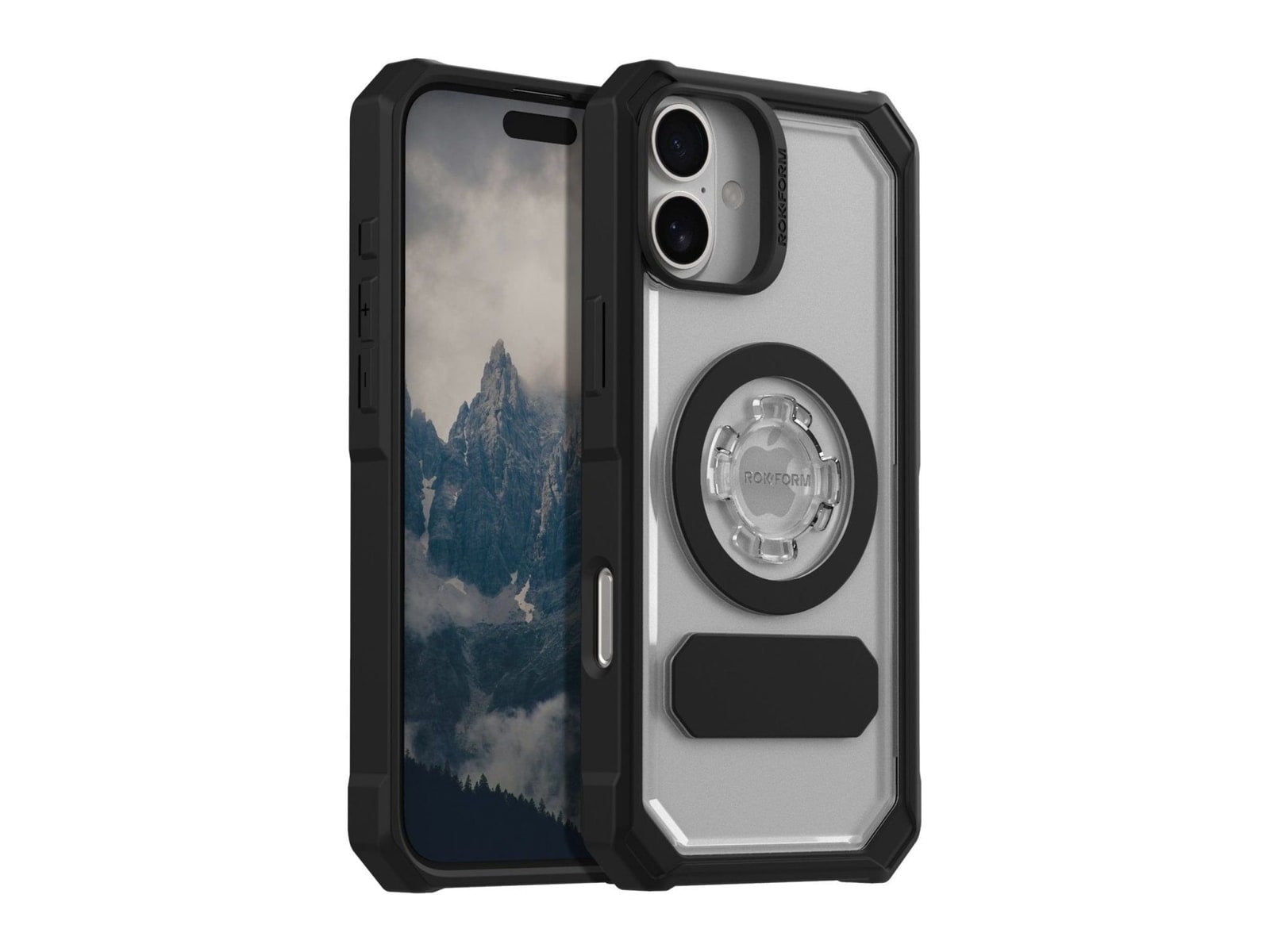Rokform - iPhone 16 Plus Crystal Case - Clear/Black
