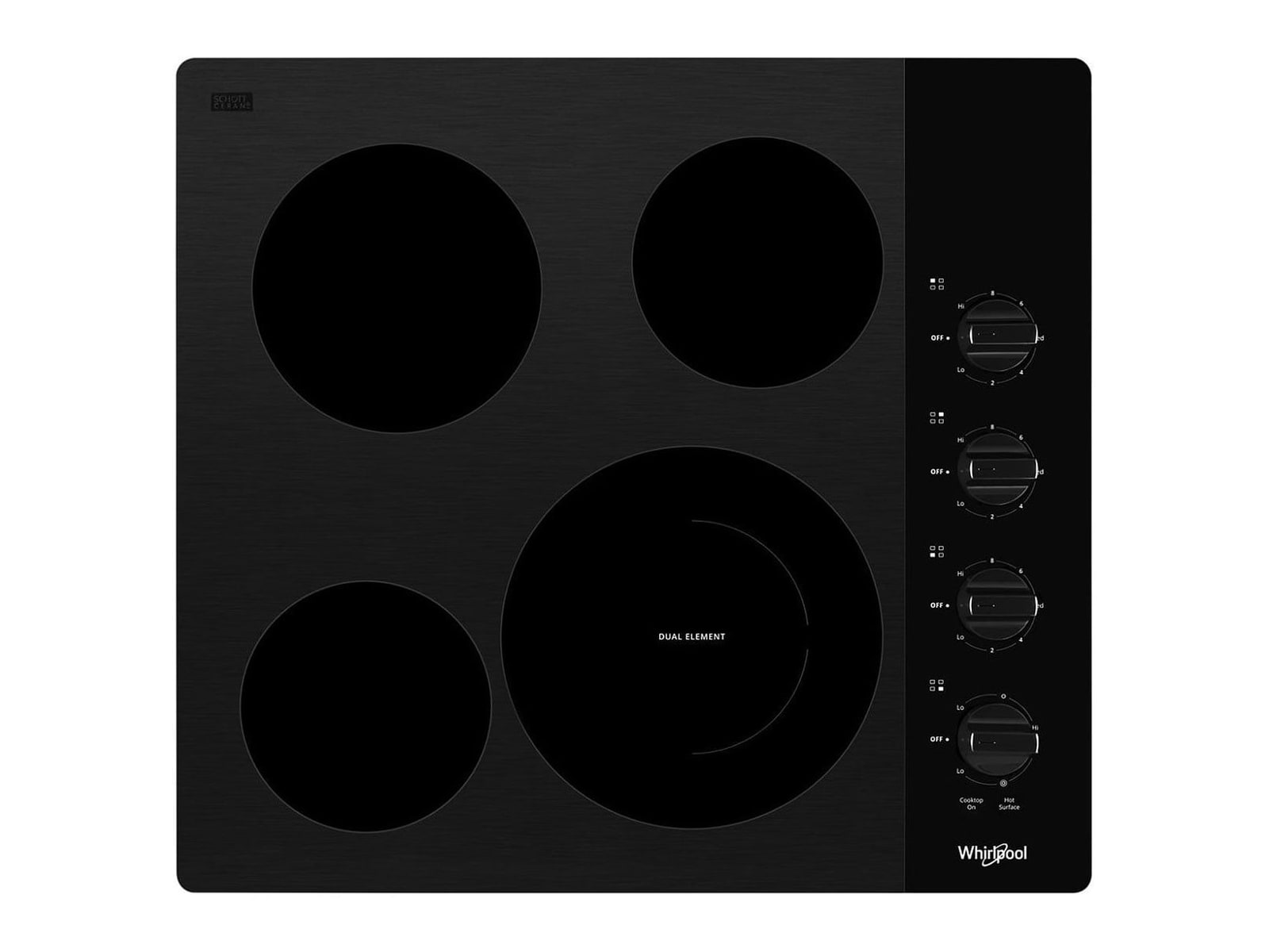 Whirlpool - WCE55US4HB Cooktops