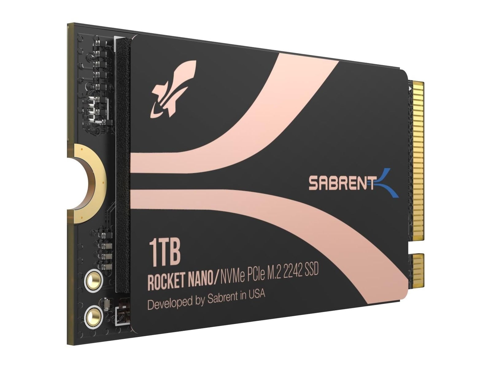 Sabrent - Rocket nano 2242 Gen 4 NVMe SSD 1TB Storage Drives - NVMe