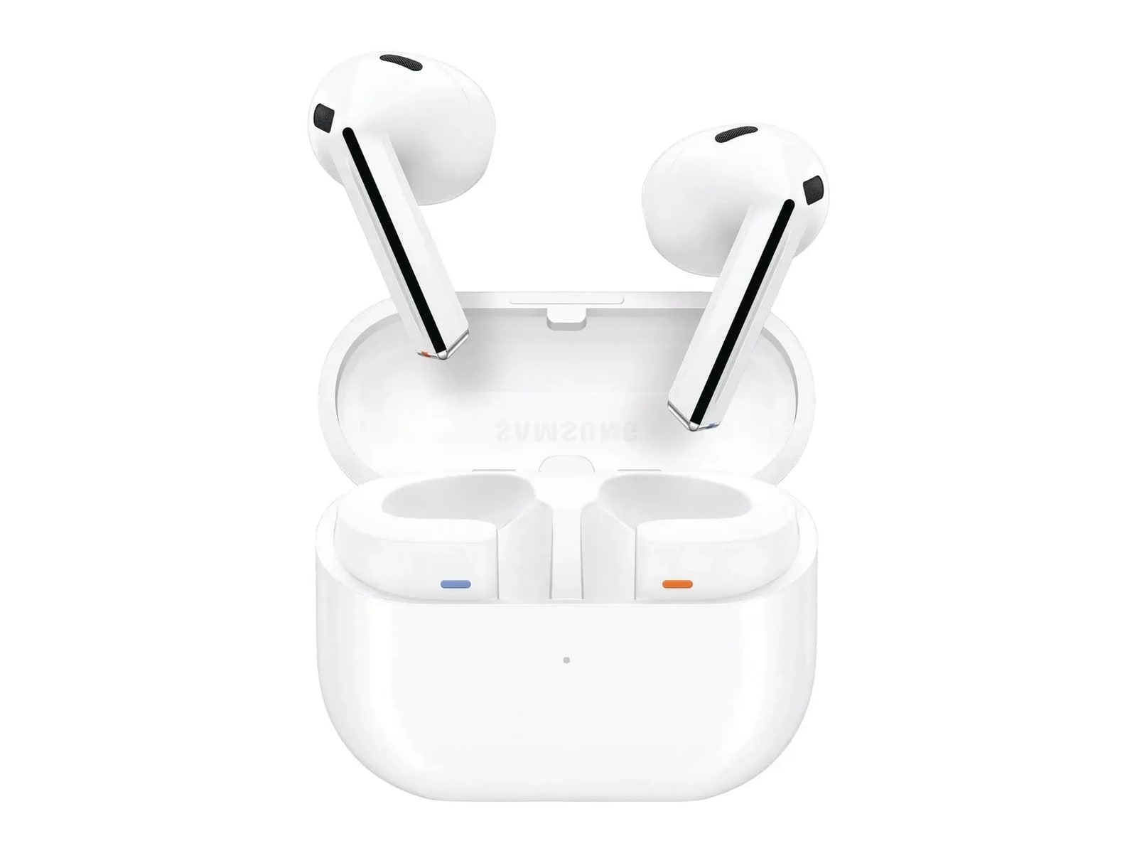 Samsung - Galaxy Buds3 Bluetooth True Wireless Earbuds - White (DE)