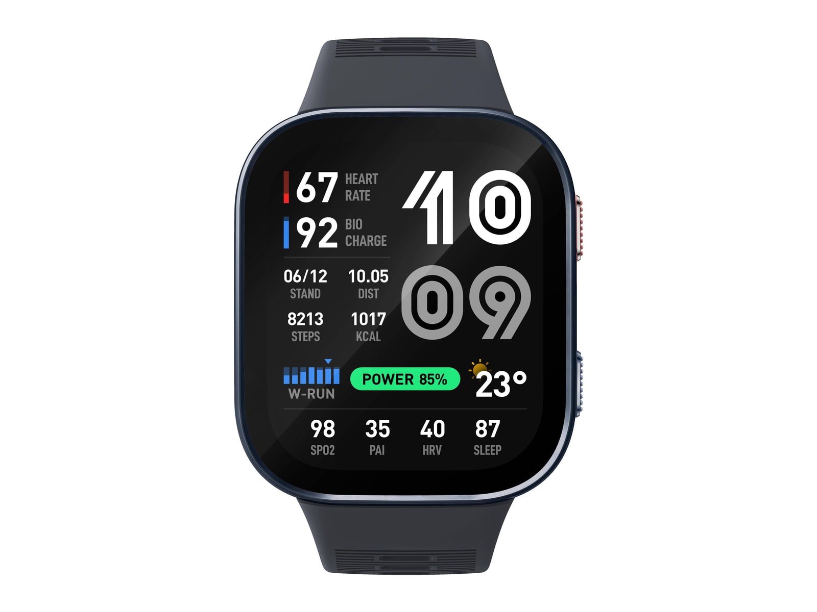 Amazfit - Bip Max Smart Watches - Dark Blue