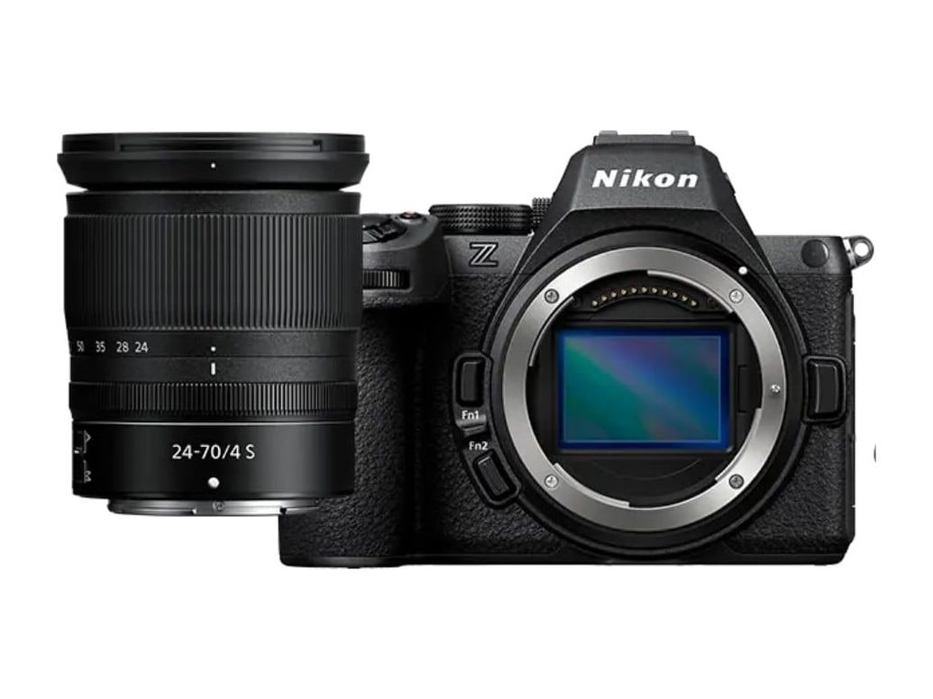 Nikon - Z5II 24.5MP Mirrorless Cameras with 24-70mm f/4 Lens - Black