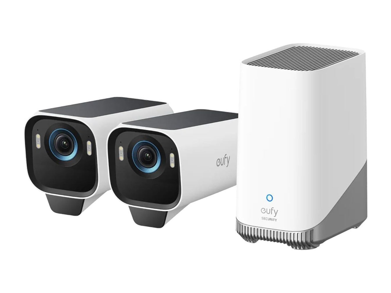 Eufy - eufyCam S3 Pro 4K UHD Security Camera Kit (2-Pack) Security Cameras